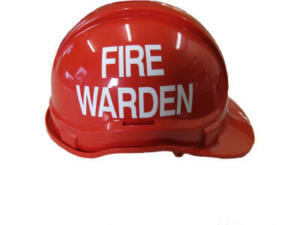fire warden helmet